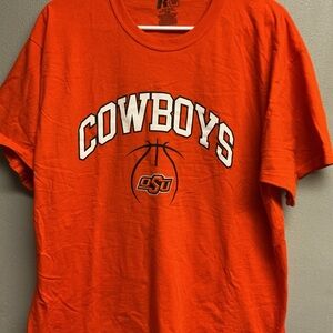Oklahoma State Cowboys XL Tshirt Orange Short Sleeve NCAA Football 0006